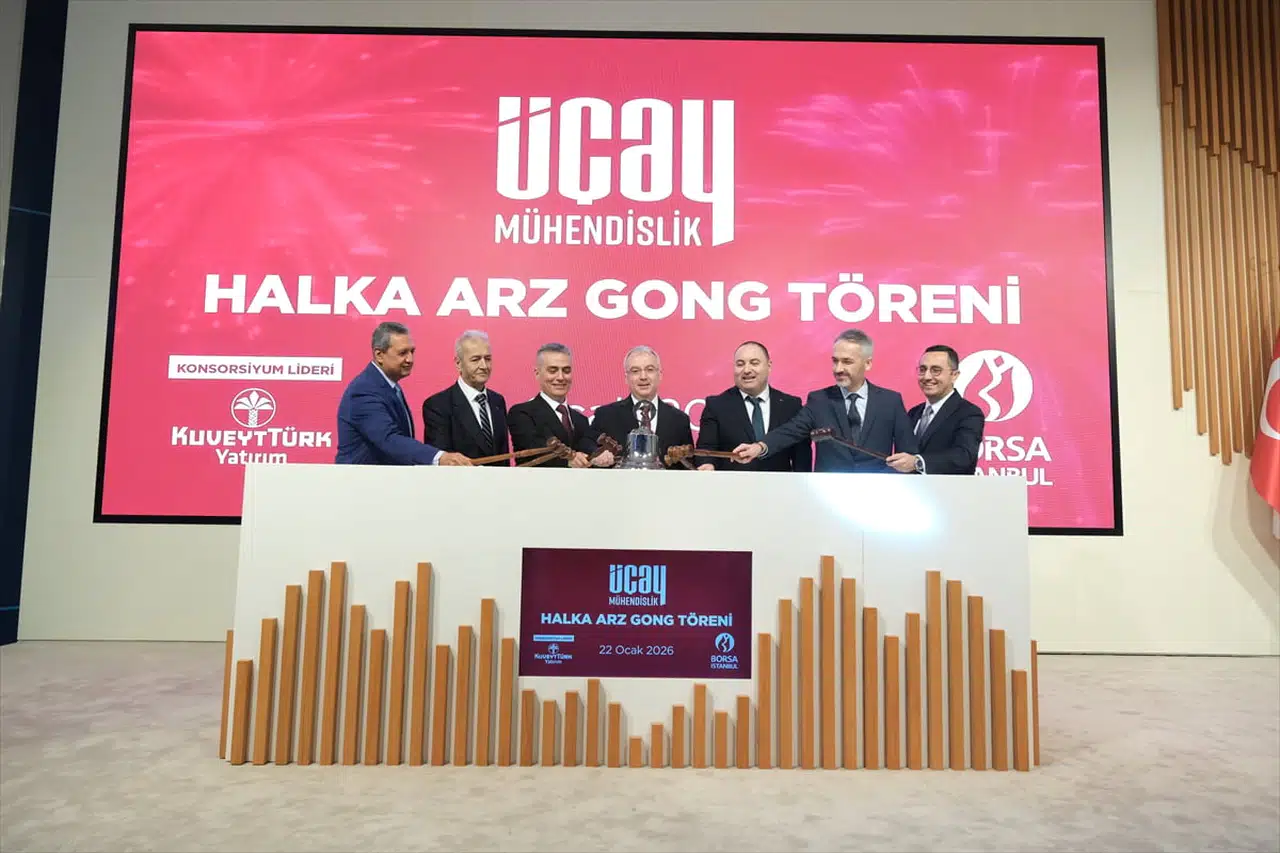Üçay Mühendislik Borsa İstanbul'da Gong Töreni İle İşleme Açıldı