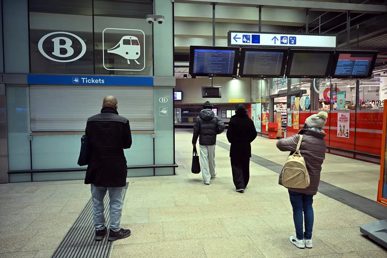 Belçika'da SNCB Çalışanlarından Grev