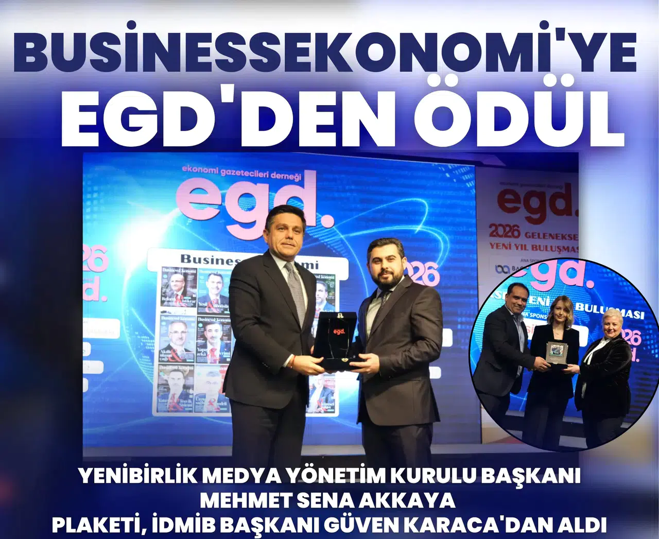 BusinessEkonomi'ye EGD'den ödül
