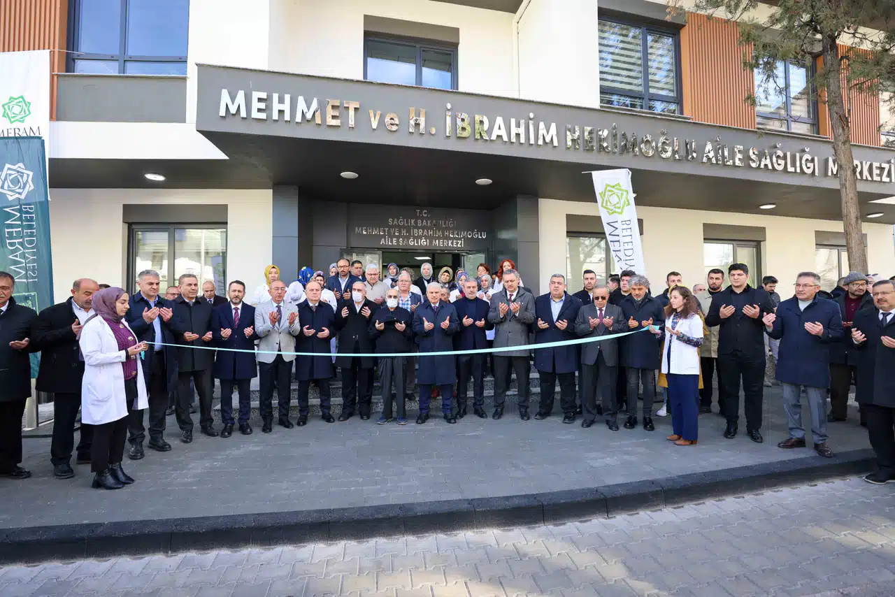 Meram’da 21 bin kişiye hizmet verecek Yeni Aile Sağlığı Merkezi açıldı