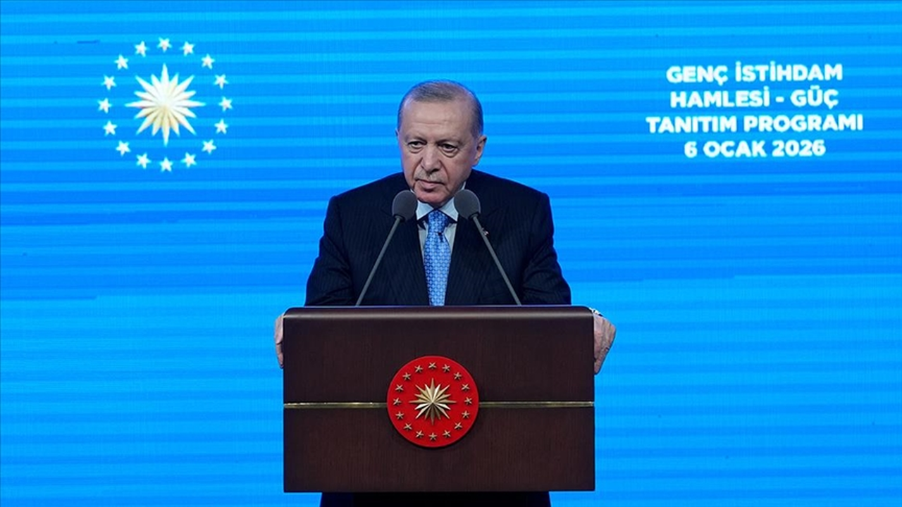 Cumhurbaşkanı Erdoğan, 'Genç İstihdam Hamlesi-Güç Tanıtım Programı'nda konuştu