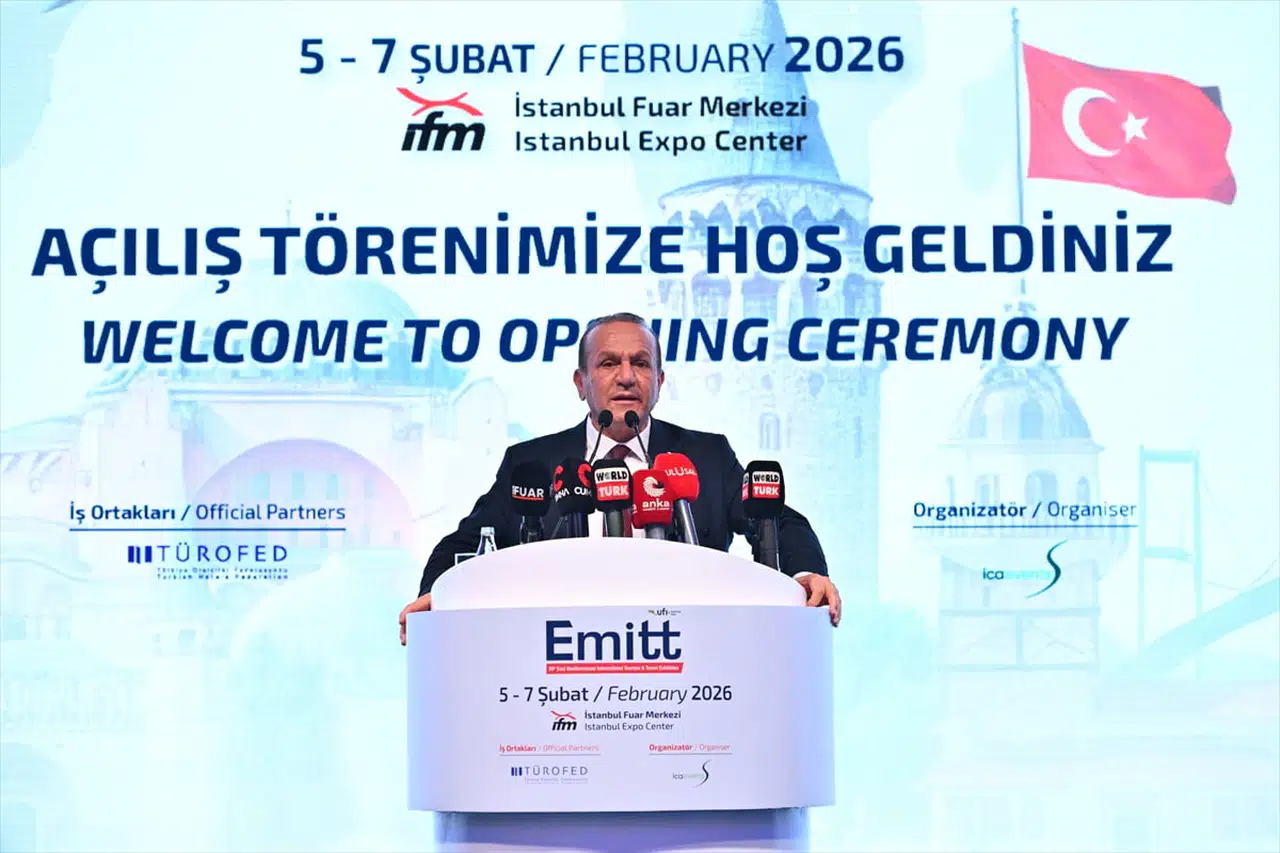 KKTC Başbakan Yardımcısı Fikri Ataoğlu EMITT Fuarında Açıklamalarda Bulundu