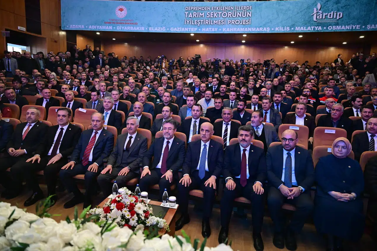 Bakan Yumaklı Kahramanmaraş'ta TARDİP Projesini Tanıttı