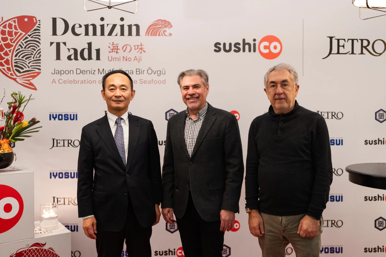 Türkiye–Japonya gastronomi diplomasisine güçlü katkı SushiCo ve JETRO iş birliğiyle Japon deniz ürünleri tanıtım buluşması gerçekleşti