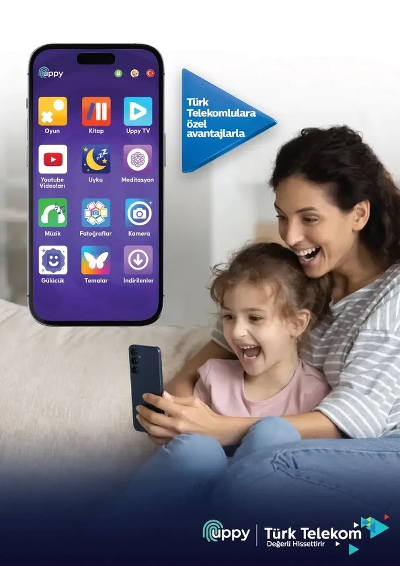 Türk Telekom’dan çocuklara güvenli dijital dünya: Tüm ekranlara çocuk modu geliyor!