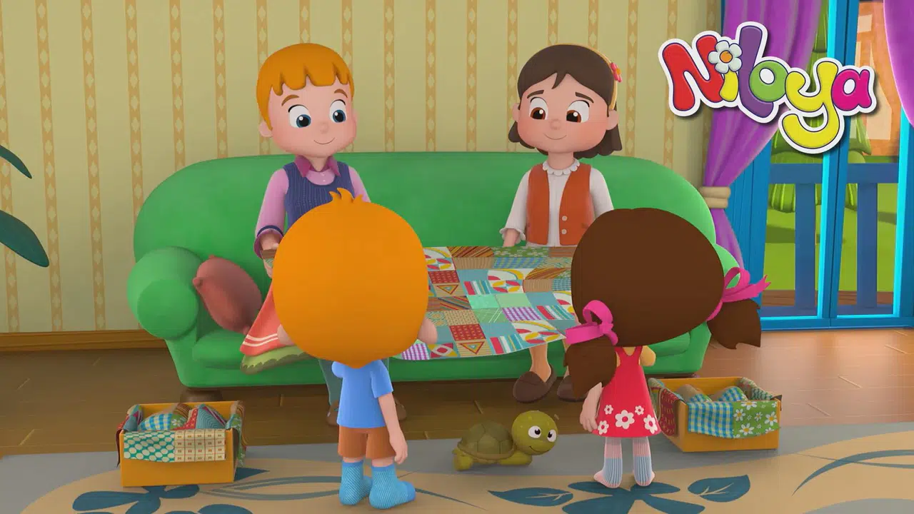 Niloya'dan çocuklara kültürel miras dersi: Kırk Yama sanatı dijital platformda!