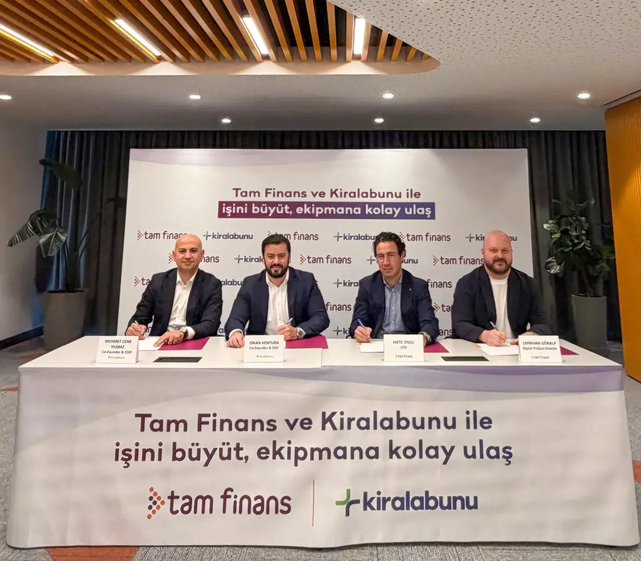 KOBİ’lere can suyu: Tam Finans ve Kiralabunu’dan sermaye dostu ekipman modeli!