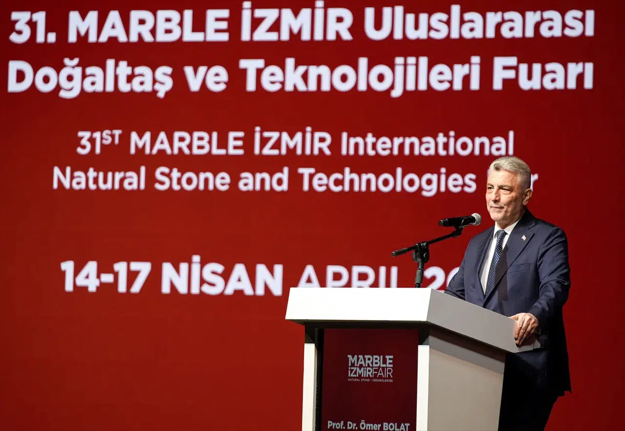 Bakan Bolat duyurdu: Türkiye doğal taş ihracatında dünya üçüncülüğüne yükseldi!