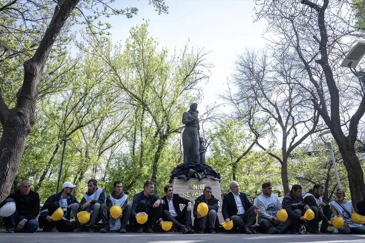Maden işçileri eylemi sonlandırdı!