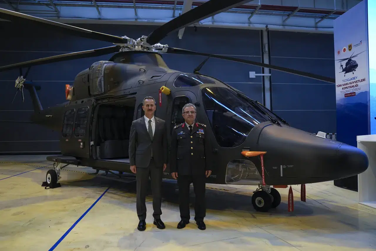 GÖKBEY helikopteri Kara Kuvvetleri Komutanlığına teslim edildi!