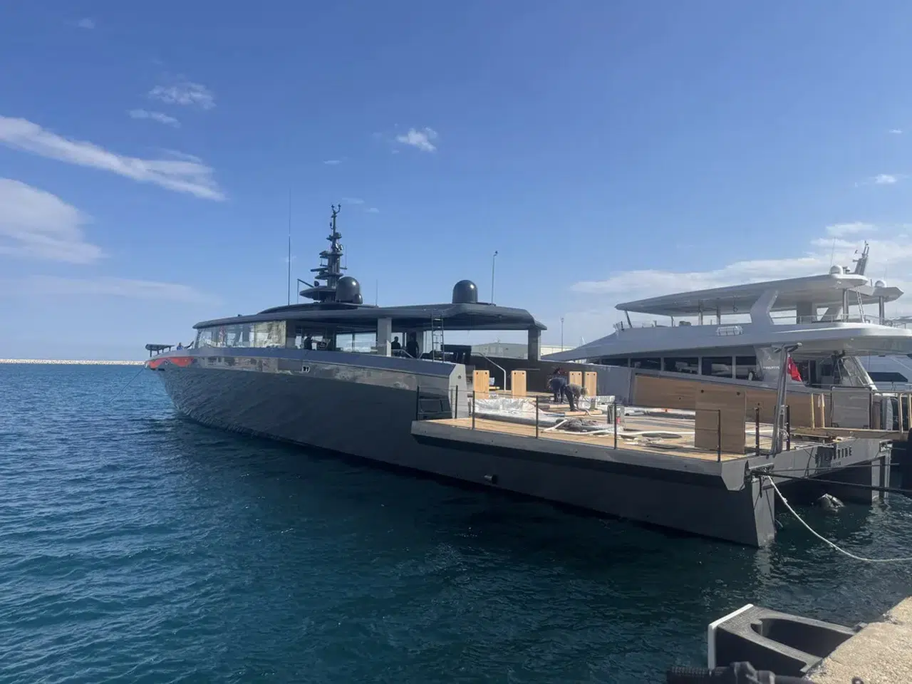 Akdeniz'e indirilen 'Antalya' imzalı 3 lüks yat Avrupa'ya uğurlanacak!