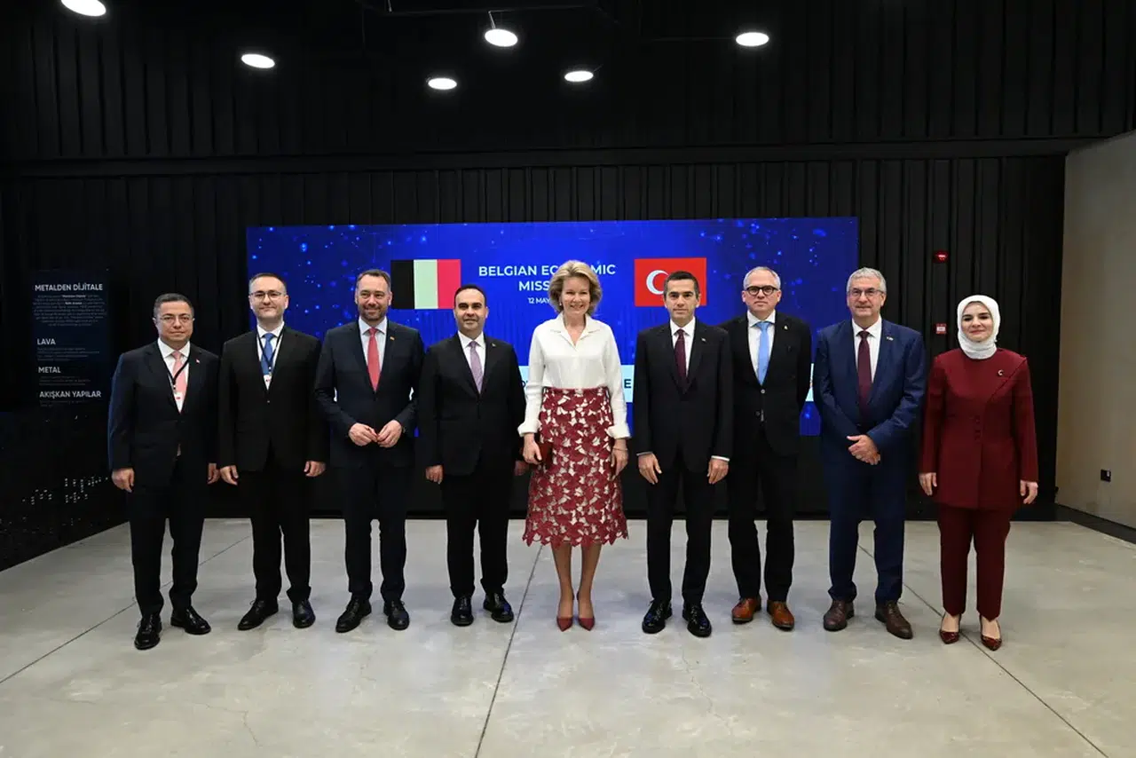 Belçika Kraliçesi Mathilde Mext Teknoloji Merkezi'ni ziyaret etti!