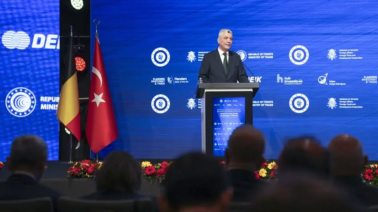 Ticaret Bakanı Bolat: Türkiye ile Belçika 15 milyar dolarlık ikili ticaret hacmine ulaşmayı hedefliyor!