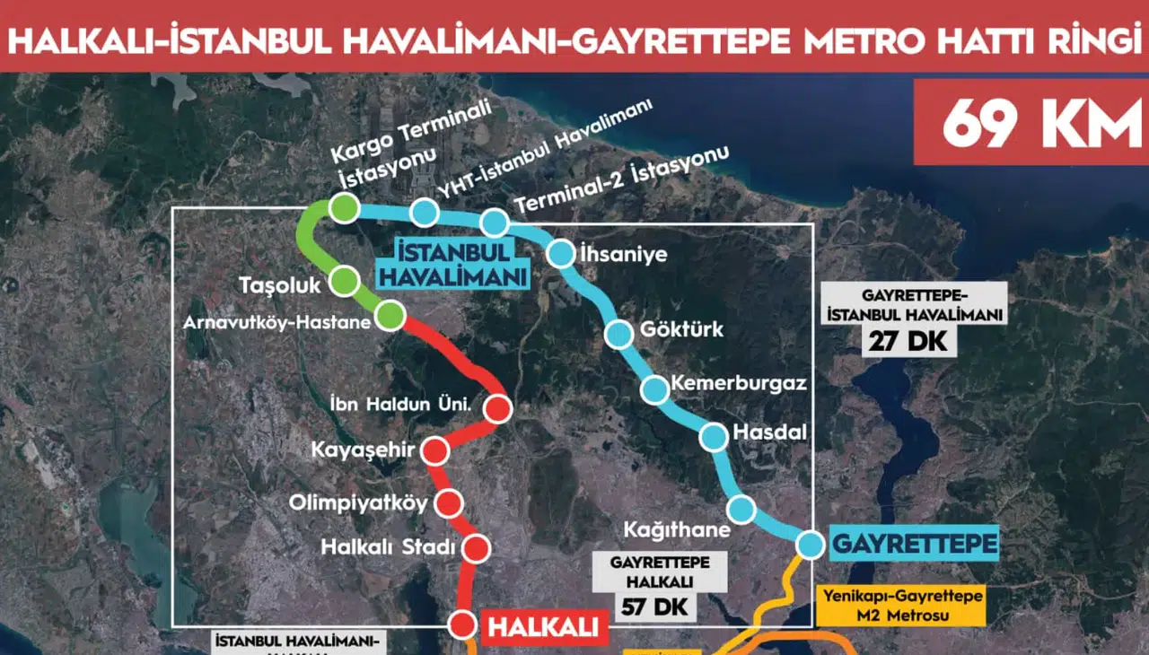 69 kilometrelik dev hat tamamlandı: Halkalı-Havalimanı arası artık 30 dakika