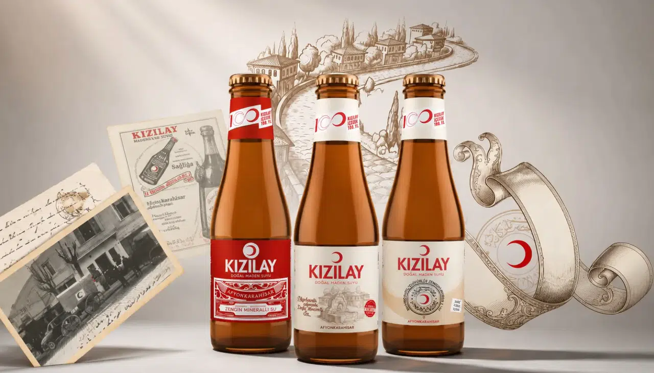 Kızılay Maden Suyu’ndan 100. yıla özel nostalji şişe serisi