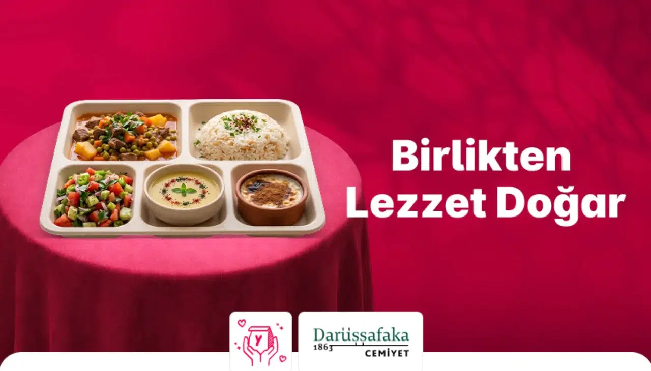 Darüşşafakalı öğrencilere büyük destek: Yemeksepeti dayanışmayı sipariş ekranına taşıdı