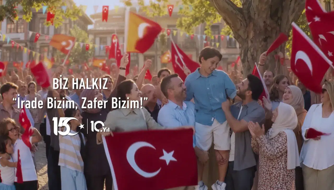 Demokrasi zaferinin 10. yılında Halkbank'tan duygu dolu kahraman hikayesi