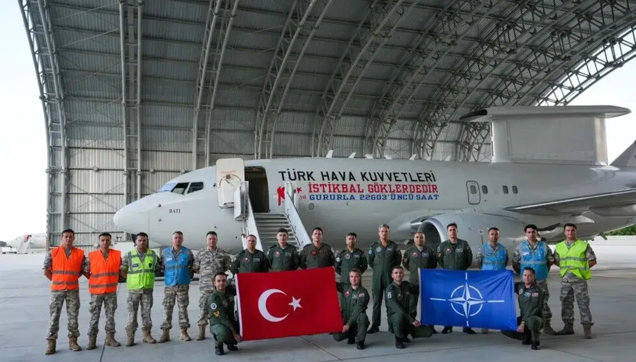 400 kilometrelik çember: Türk HİK uçakları NATO için havalandı!