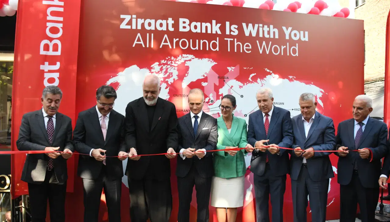Küresel finans devinden Balkan hamlesi: Ziraat Bankası Tiran'da hizmete başladı
