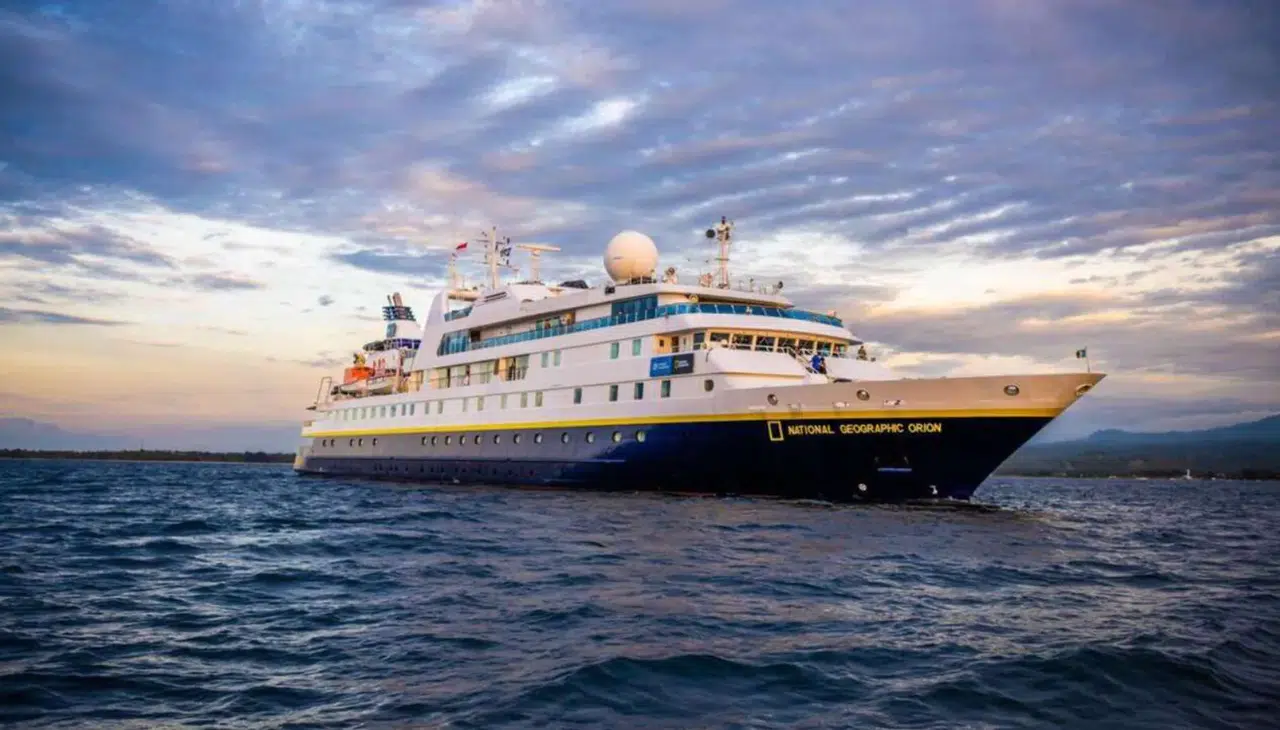 Lüks butik kruvaziyer National Geographic Orion Bodrum'a demirledi