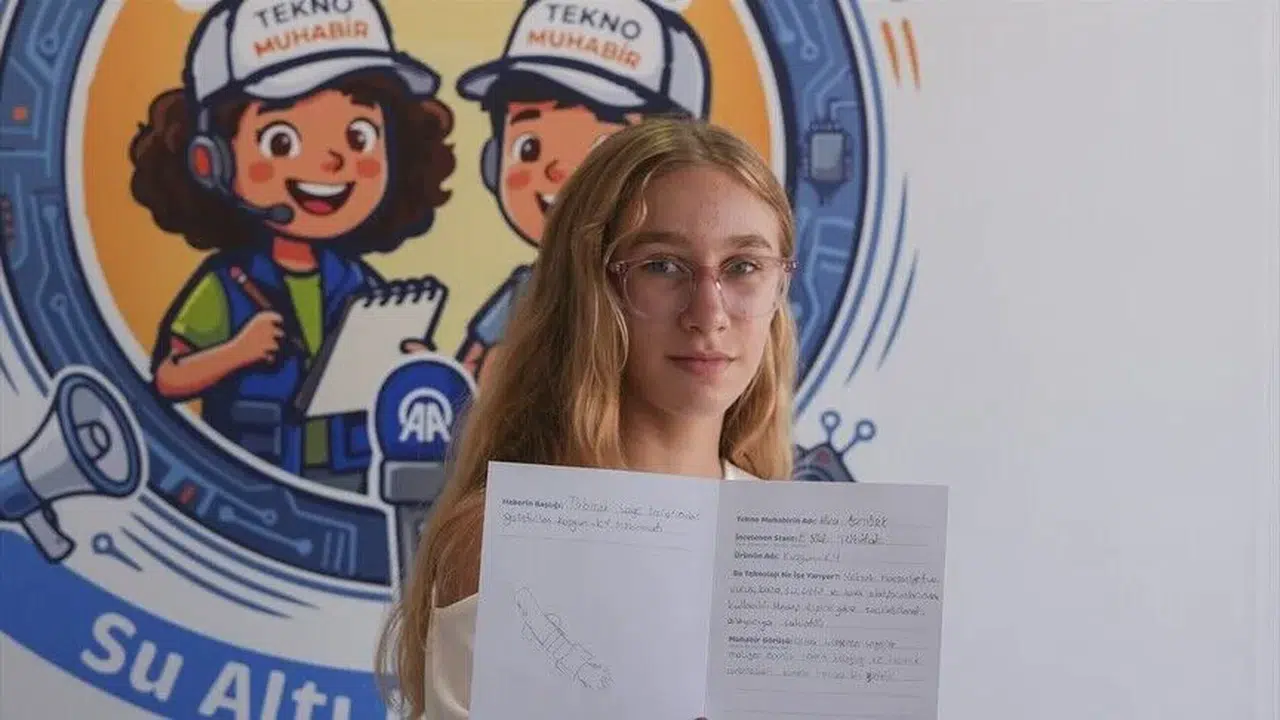 Çocuklar teknoloji etkinliğinde muhabirlik deneyimi yaşadı