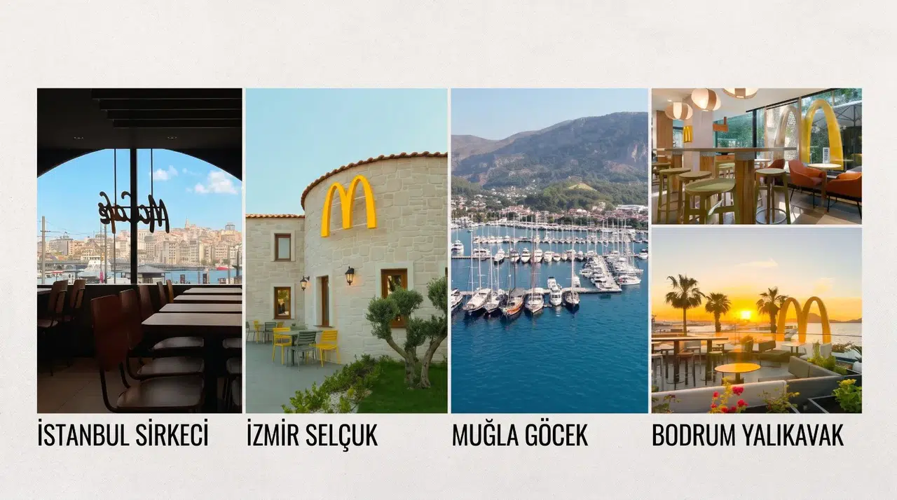 McDonald’s’tan Türkiye’ye özel proje: Şehirlerin ruhunu taşıyan 7 özel lokasyon