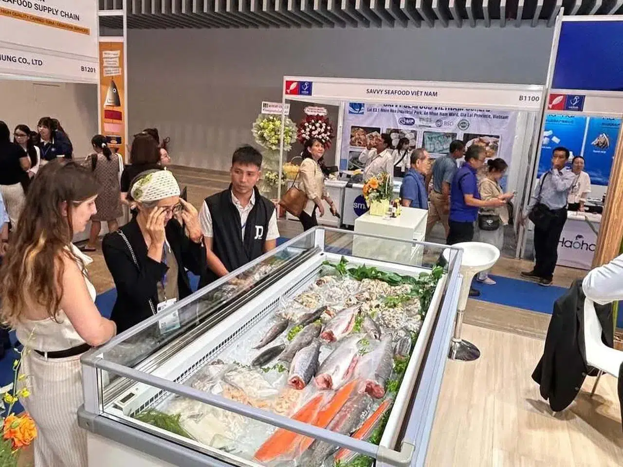 Türk somonu Vietnam'da uluslararası alıcılarla tanıştı