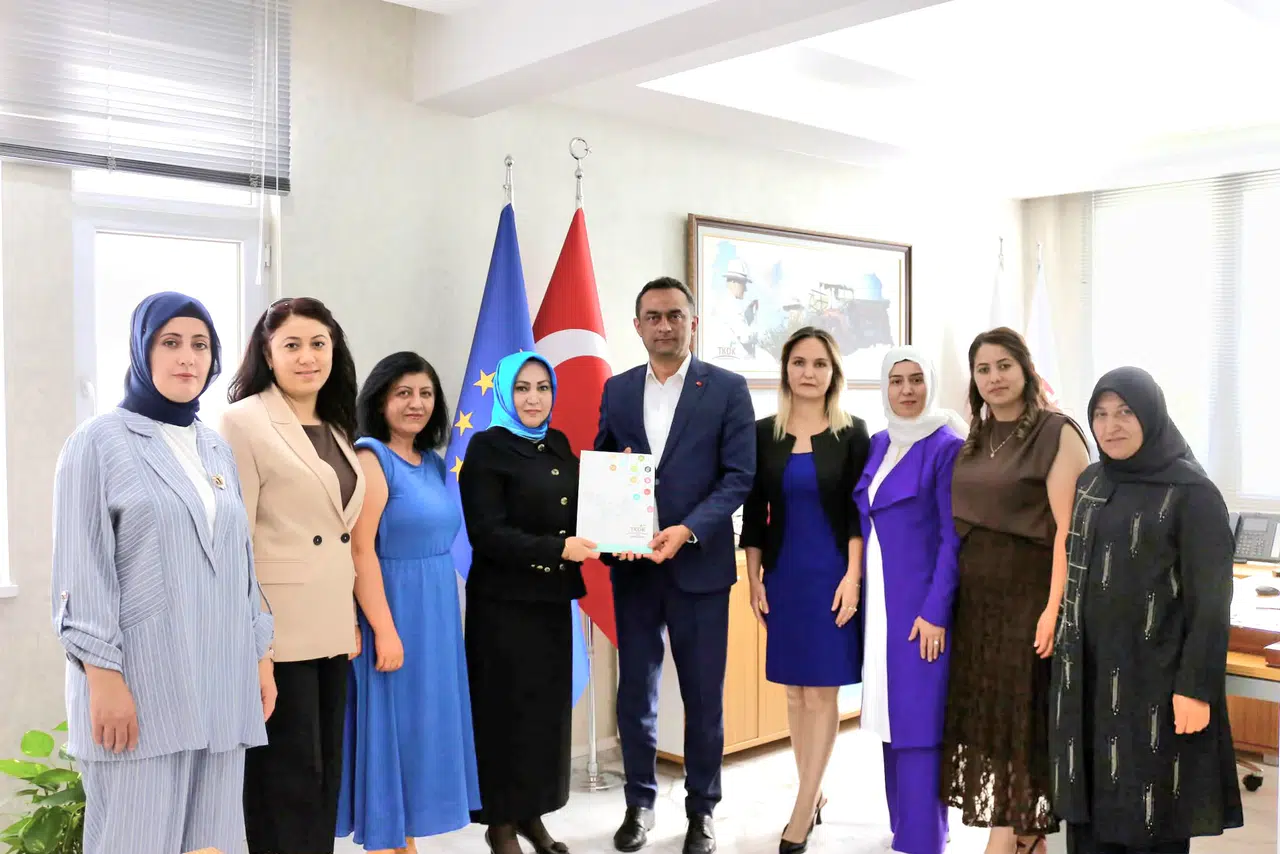 Çorum'da kadın kooperatifi 75 milyon liralık süt işleme tesisi kuruyor