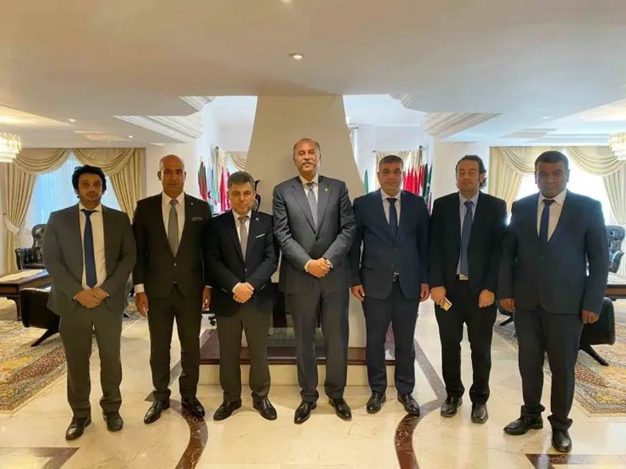Cevahiroğlu, Arap Devletleri Ligi temsilcisi Mousli ile işbirliği görüşmesi yaptı