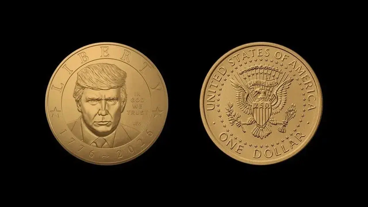 Donald Trump portreli 1 dolarlık paralar satışa çıktı
