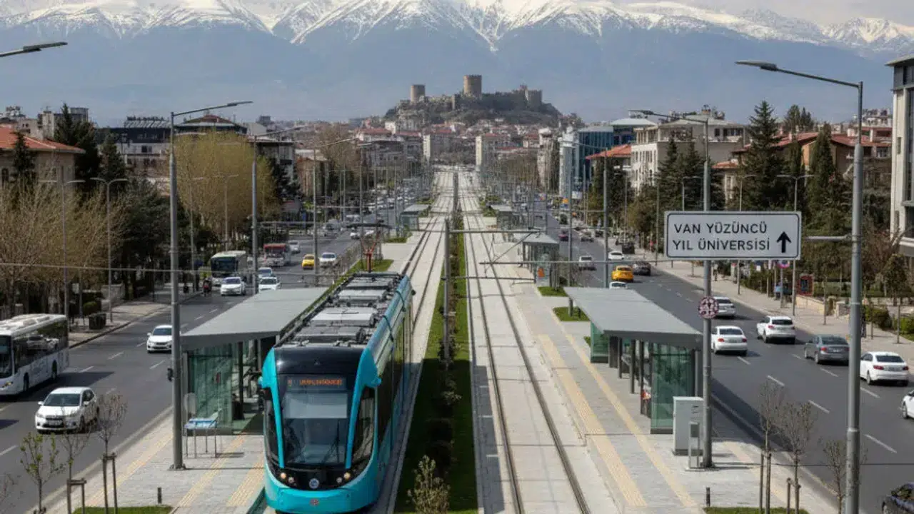 Van'daki tramvay hattı projesine Ulaştırma Bakanlığı sahip çıktı