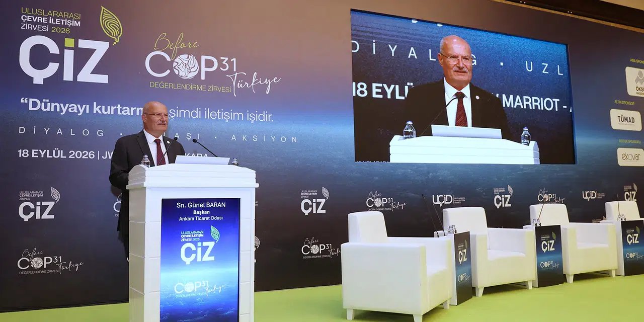 ATO Başkanı Baran, COP31 İş Forumu'na katıldı ve önemli uyarılarda bulundu