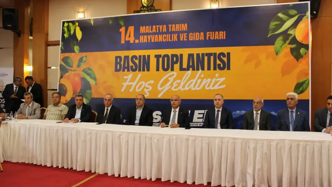 Malatya'da 14. Tarım Hayvancılık ve Gıda Fuarı düzenlenecek