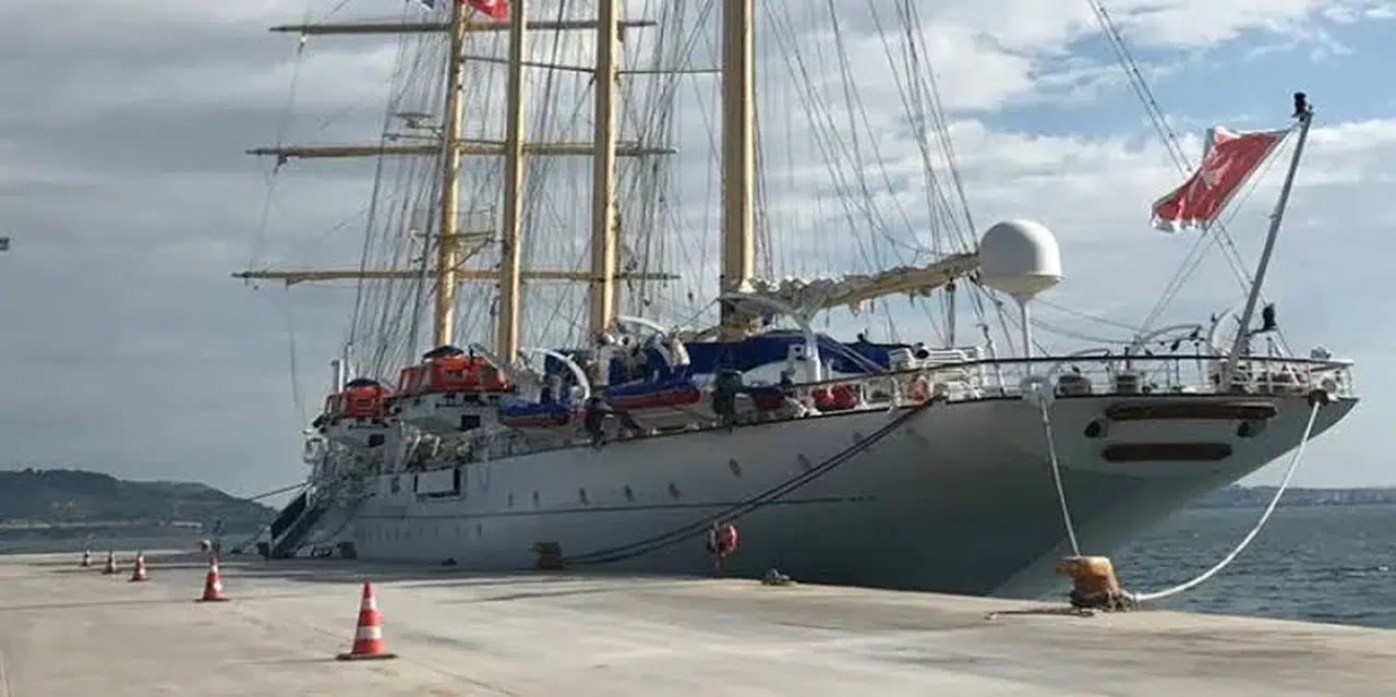 Bodrum'a star flyer kruvaziyeriyle 152 turist geldi
