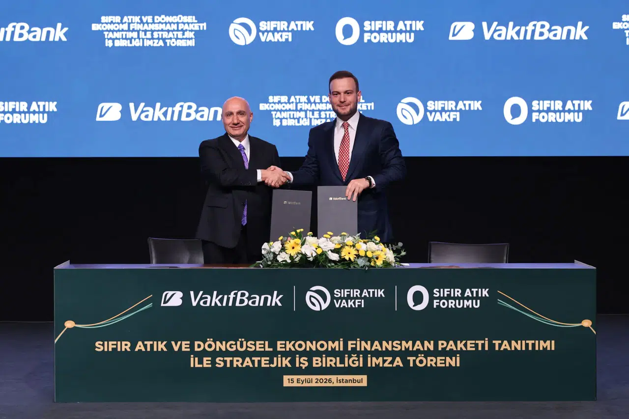 VakıfBank ve Sıfır Atık Vakfı’ndan 10 milyar TL’lik stratejik finansman hamlesi