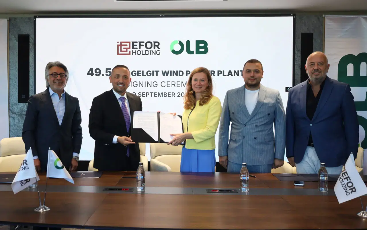 Efor Holding, yenilenebilir enerji yatırımları için 44,5 milyon euroluk uluslararası finansman sağladı