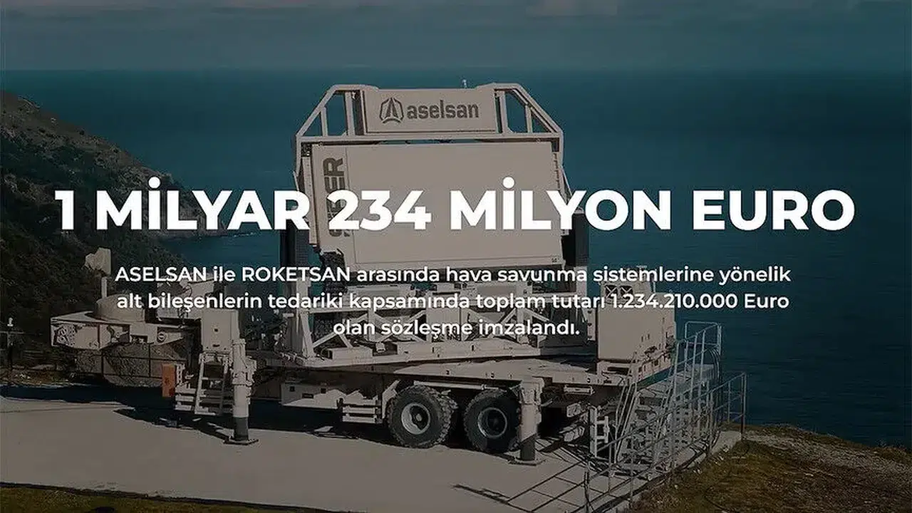 ASELSAN ve ROKETSAN’dan hava savunmasına dev yatırım!