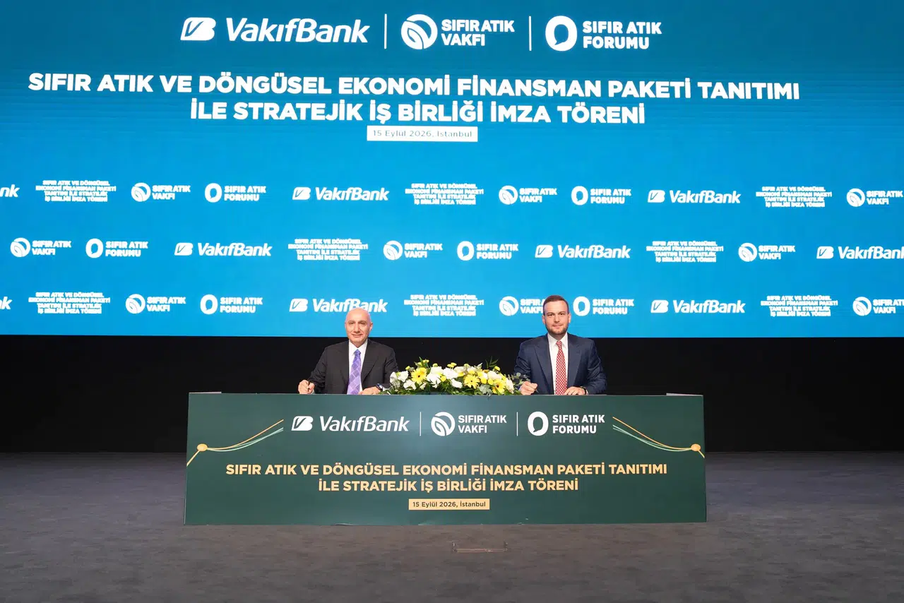 Sıfır Atık Vakfı ve VakıfBank'tan sıfır atık dönüşümüne 10 milyar TL’lik dev kaynak