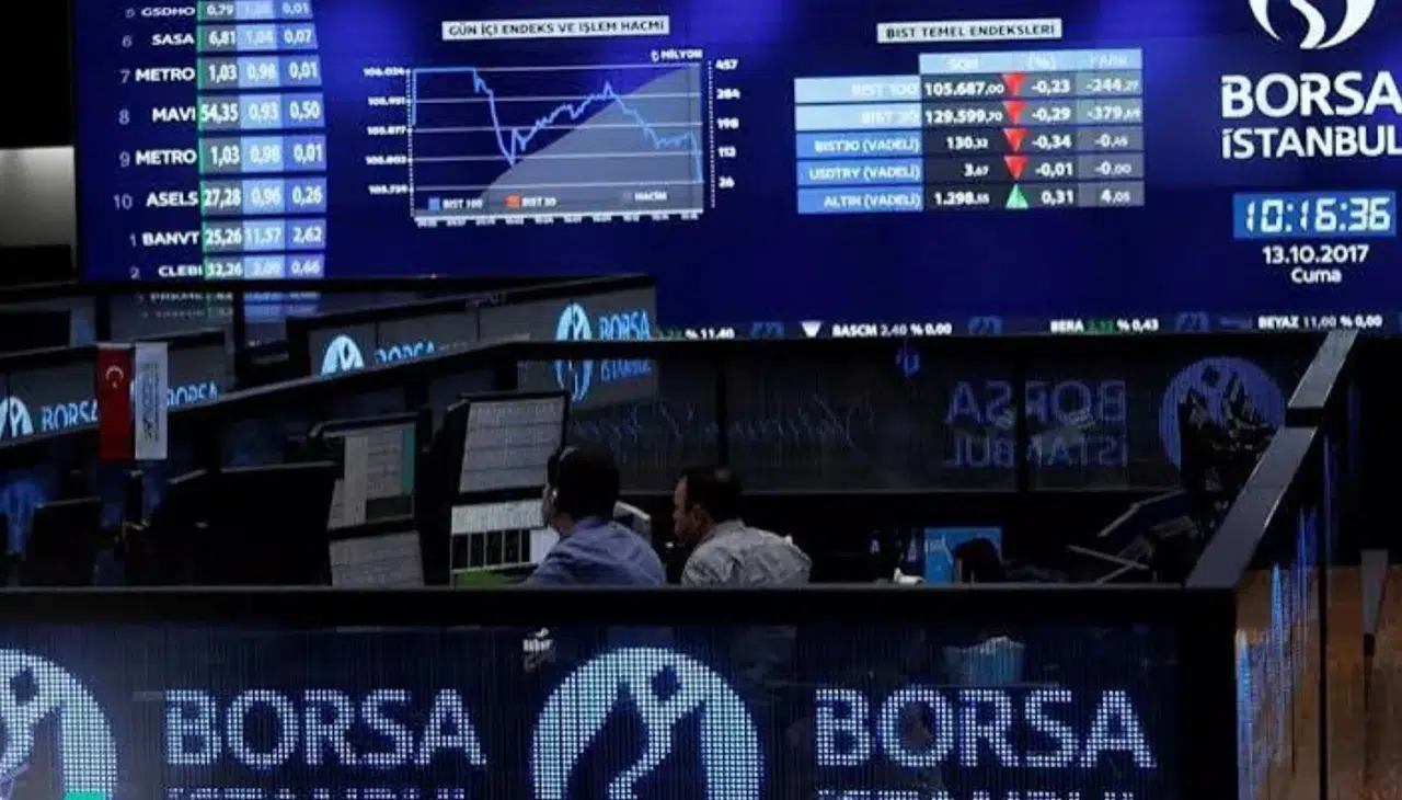 Borsa İstanbul'da BIST 100 endeksi günün ilk yarısında geriledi