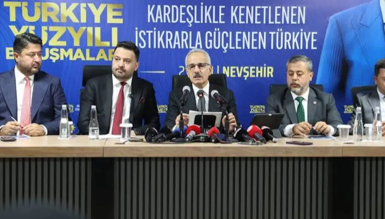 Ulaştırma ve Altyapı Bakanı Uraloğlu, Nevşehir'de fon soruşturması hakkında konuştu