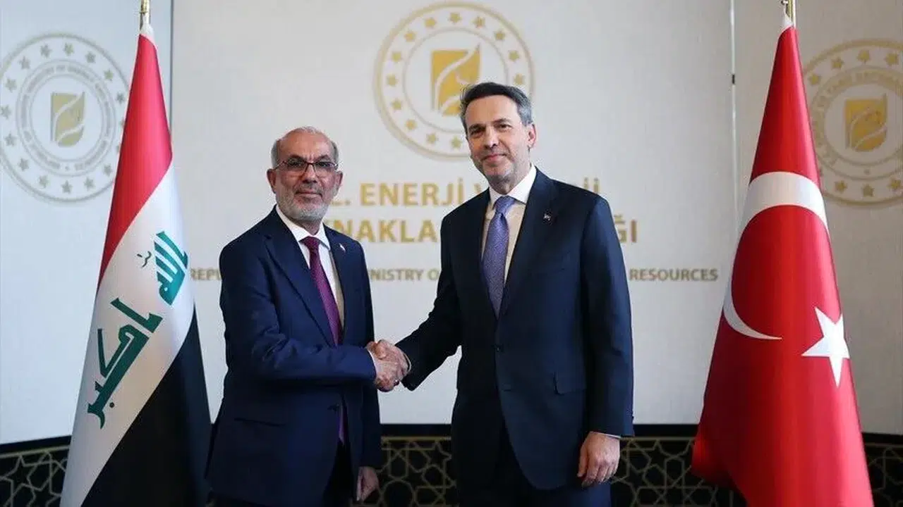 Enerji Bakanı Bayraktar, Irak Petrol Bakanı Hüdeyir ile enerji işbirliğini görüştü