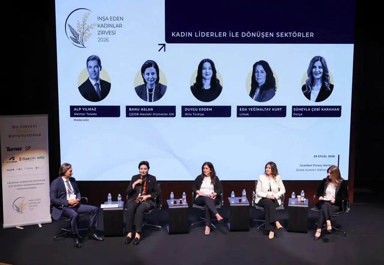 Yapı sektörünün geleceğini inşa eden kadınlar İstanbul’da buluştu