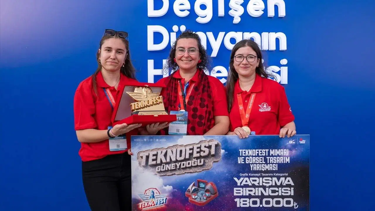 Güneydoğulu öğrenciler TEKNOFEST'te birinci oldu