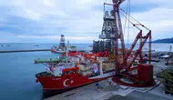 Yıldırım Derin Deniz Sondaj Gemisi, ilk görevi için Filyos'tan ayrıldı!