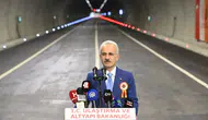 Ulaştırma Bakanı Uraloğlu, Çamlıhemşin Tüneli'nin açılışında önemli açıklamalarda bulundu