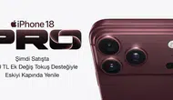 iPhone 18 Pro modelleri eskiyi yenile fırsatıyla Hepsiburada’da!