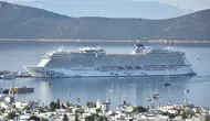 Bodrum'a 2 kruvaziyerle 2 bin 484 turist giriş yaptı