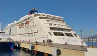 Bodrum'a 'Europa 2' kruvaziyeriyle 480 turist geldi