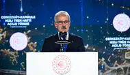 Bakan Uraloğlu, Çerkezköy-Kapıkule Hızlı Tren Hattı'nı açtı