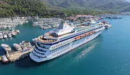 Bodrum'a 'Brilliance Of The Seas' kruvaziyeriyle 2 bin 242 turist geldi